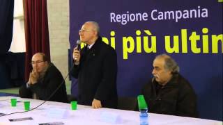 Campania  Primarie Vincenzo De Luca a Ospedaletto dAlpinolo 250215 [upl. by Seldun]