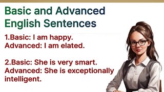 Basic and Advanced English Sentences English Voice [upl. by Massimo]