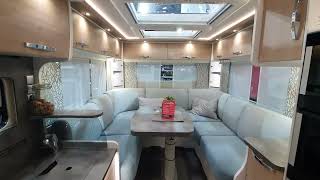 My favourite motorhome with overcab Frankia A740 Plus  rear lounge motorhome for two [upl. by Ruggiero]