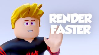 HOW TO RENDER FASTER WITH YOUR GRAPHICS CARD Roblox GFX Blender [upl. by Yoshiko132]