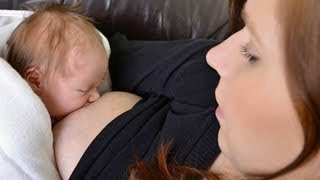 How to Breastfeed a Newborn  Breastfeeding [upl. by Yasmeen]