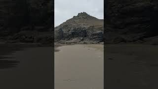 View from Chapel Porth Beach near Porthtowan Cornwall [upl. by Tesil]