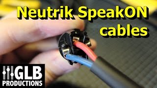 How to wire Neutrik SpeakON cables [upl. by Amari]