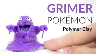 Grimer Pokemon – Polymer Clay Tutorial [upl. by Garv]