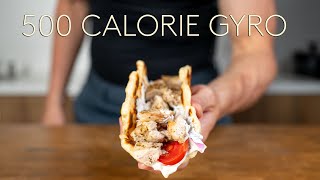 The 500 Calorie Gyros that is made in 20 Minutes [upl. by Edmea]