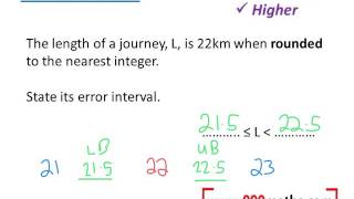 new Error intervals [upl. by Trbor]