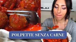 POLPETTE SENZA CARNE  Ricetta SENZA GLUTINE [upl. by Dasie]