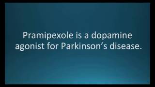 How to pronounce pramipexole Mirapex ER Memorizing Pharmacology Flashcard [upl. by Fitzhugh565]