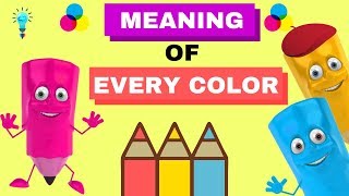 Did you know the meaning of colors  thinking how  color meanings [upl. by Anilehcim]