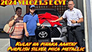 2024 TOYOTA VELOZ 15 E CVT  SRP 1092000  DEMO AND TURN OVER [upl. by Chura]