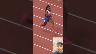 Finishing sha richardsonolympicgames speed videos trending US🇺🇸🥇 shortsfeedviralreels [upl. by Aivatnwahs]