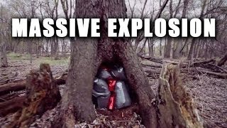 Massive 200 Pound Exploding Target  Teaser  USA Chemical Supply [upl. by Dafodil]