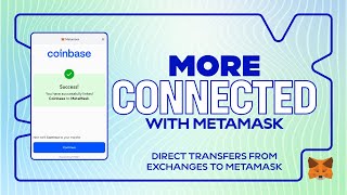 Move crypto from centralized exchanges to MetaMask [upl. by Elah]