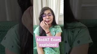 MedAT Exam explained studyabroad studyincanada souravsirsclasses medicalexams [upl. by Eednam171]