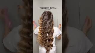 Ses cheveux 🥰repost hairstyle hair aesthetic subscribe abonnez vous [upl. by Hoes]