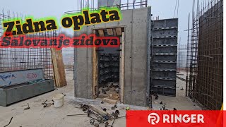 Šalovanje LIFTA i zidovaDETALJNO o oplati RINGER ST2000 [upl. by Anahsirk283]