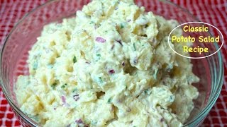 How to Make Potato Salad  Classic American Potato Salad Recipe [upl. by Marlane]