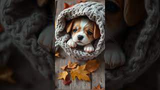 Beautiful and cutest puppy images video [upl. by Adlitam702]