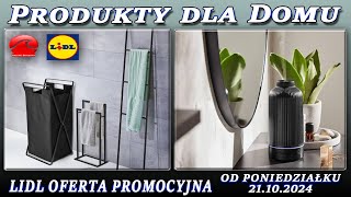 LIDL  Nowa Oferta Promocyjna Od Poniedziałku 21102024  Dla Domu [upl. by Gretna]