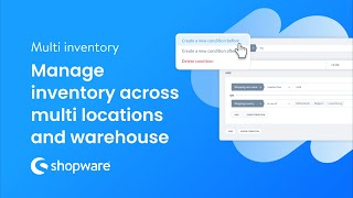 Learn how shopware manage inventory across multi locations and warehouse Shopware 6 Tutorial EN [upl. by Leschen]