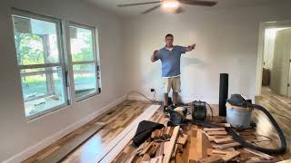 Craftsman trimand baseboard install [upl. by Adikam]