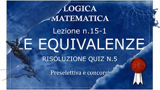 1515 ESERCIZI EQUIVALENZE Quiz e problemi Equivalenze composte equivalenze al cubo [upl. by Lipp]