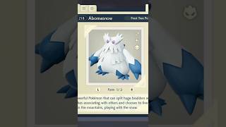 Pokémon Legends Arceus Shiny Alpha Abomasnow [upl. by Dibrin]