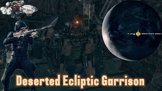 Deserted Ecliptic Garrison  Ecliptic Faction  Mech Boss Battle  Starfield [upl. by Quartas]