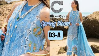 Crimson Lawn 2023 Spring Blooms D3A  Hit Design gulloonascollection [upl. by Artaed489]