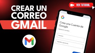 Cómo CREAR un CORREO ELECTRÓNICO de Gmail paso a paso  ✨Curso básico💬 [upl. by Libbey]