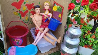 Barbie Doll All Day Routine In Indian VillageLaxmi Ki Kahani Part202Barbie Doll Bedtime Story ll [upl. by Anawqahs]