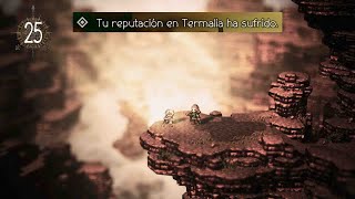 OCTOPATH TRAVELER  Parte 25 Therion el peor ladrón de Termalia [upl. by Lanie]