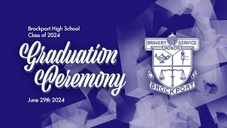 Brockport High School Class of 2024 Graduation [upl. by Ramses]