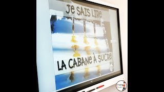 Cabane a sucre Je sais lire [upl. by Ylrahc]