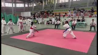 Heian Yondan individual kata BEMAS 2024 tournament My acea in red lost 21 score karate kata [upl. by Eclud385]