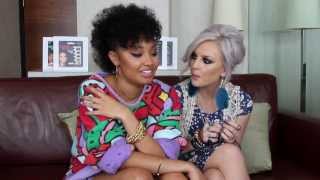 Little Mix Exclusive Interview with nails movie and wax works  how ya doing [upl. by Allemac]