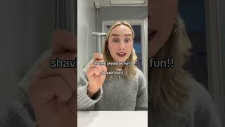 Shaving should be fun youtubeshorts tiktoktrend tiktok shaving [upl. by Ynabe185]