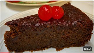 Christmas Fruit Cake Black Cake Rum Cake Super Moist amp Delicious [upl. by Schertz543]