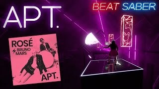 BEAT SABER  ROSÉ amp Bruno Mars  APT expert [upl. by Eeramit]