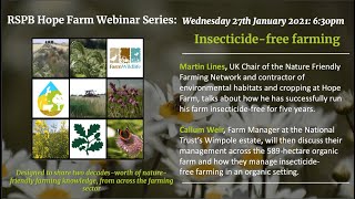 Hope Farm 20th Anniversary Webinar  Insecticidefree farming [upl. by Pruter]