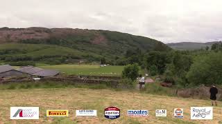 Live from SS11 on Round 3 the Dunoon Presents Argyll Rally [upl. by Astto]