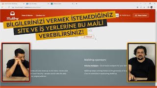 Bilgilerinizi Vermek İstemediğiniz Site ve İş Yerlerine Bu Maili Verebilirsiniz [upl. by Lorant]