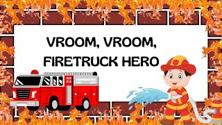 Vroom Vroom Firetruck Hero l More Kids Songs l Winkie Binkie [upl. by Avera543]