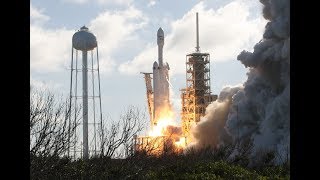 Así fue el lanzamiento del Falcon Heavy de SpaceX el cohete quotmás poderoso del mundoquot [upl. by Acila]