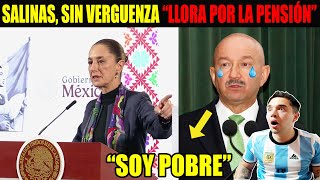 La PRESIDENTA LO MANDA A CALLAR A SALINAS por HABLAR MAL DE MÉXICO en el EXTRANJERO [upl. by Sone525]