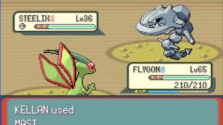 How to get a STEELIX in Pokemon Emerald [upl. by Yretsym]