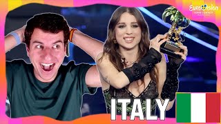 REACTION to ITALY 🇮🇹 EUROVISION 2024  Angelina Mango  La Noia [upl. by Ariaz]