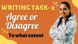 IELTS Writing task 2 Agree or Disagree Essay  IELTS WITH SIMRAN  SAMPLE [upl. by Lawrenson273]