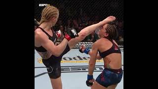 DC details Valentina Shevchenkos head kick on Jessica Eye [upl. by Gerladina]