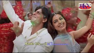 Banke Tera Jogi  KARAOKE  Phir Bhi Dil Hai Hindustani 2000  Shah Rukh Khan amp Juhi Chawla [upl. by Kcirtemed]